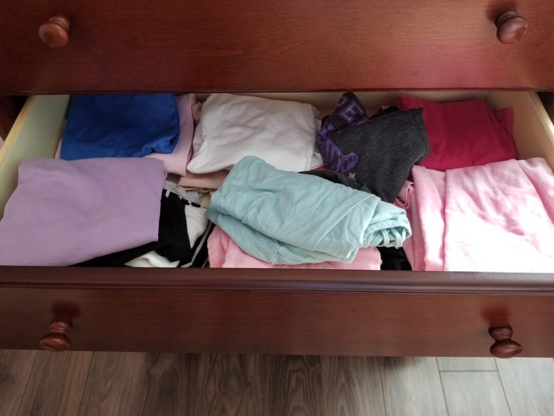 Messy drawer